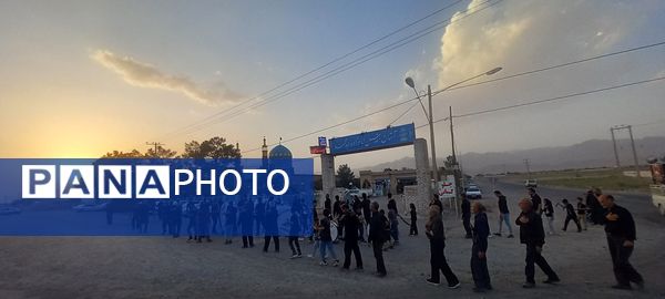 برگزاری مراسم تشییع نمادین پیکر امام رضا(ع)در امامزاده سید محمد(ع) کاشمر