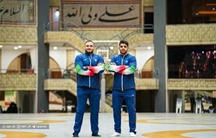 دو شیر ایرانی در فینال کشتی؛ ساروی و هدایتی آماده فتح طلا