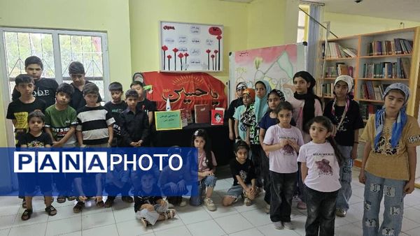 گردهمایی کودکان عاشورایی در کانون پرورش فکری کودکان و نوجوانان حاجی‌‌‌آباد 