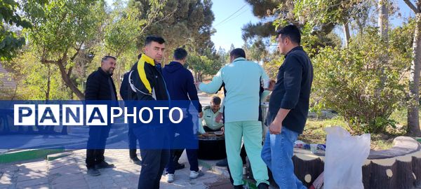 برگزاری مسابقات دارت و طناب‌کشی به‌مناسبت هفته فراجا در شهرستان شیروان