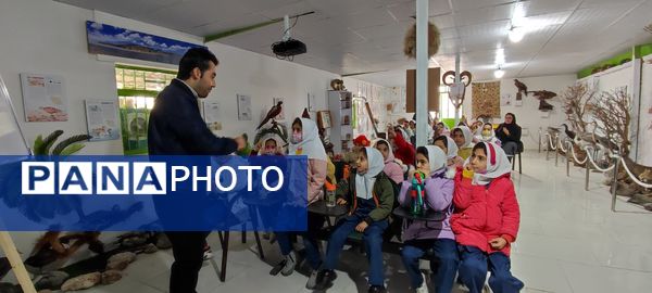 بازدید دبستان دخترانه شاهد۲ حضرت رقیه(س)، از موزه حیات وحش شیروان