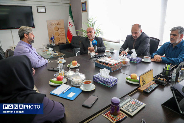 دیدار معاون توسعه مشارکت های مردمی کمیته امداد با مدیرعامل خبرگزاری پانا
