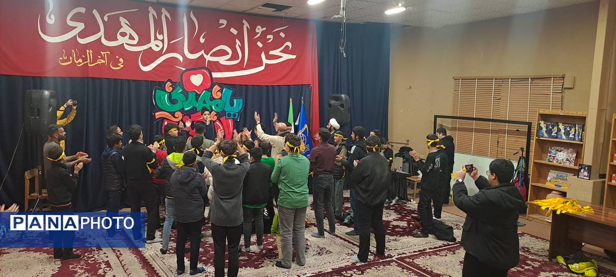  هیات هفتگی دانش‌آموزی انصار المهدی در نیشابور 