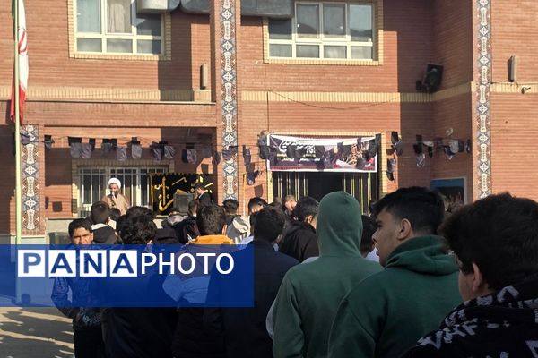 مراسم عزاداری شهادت حضرت زهرا(س) در مدارس کهریزک 