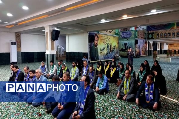 سفر  معاون هماهنگی، نیروی انسانی و پشتیبانی سازمان دانش‌آموزی به استان خوزستان