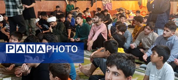 روز دوم اعتکاف پسران آشخانه 