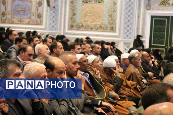 آیین افتتاحیه اجلاسیه بین‌المللی پیرغلامان حسینی در مشهد 