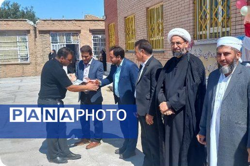 افتتاحیه آموزشگاه شش کلاسه در شهرستان باخرز
