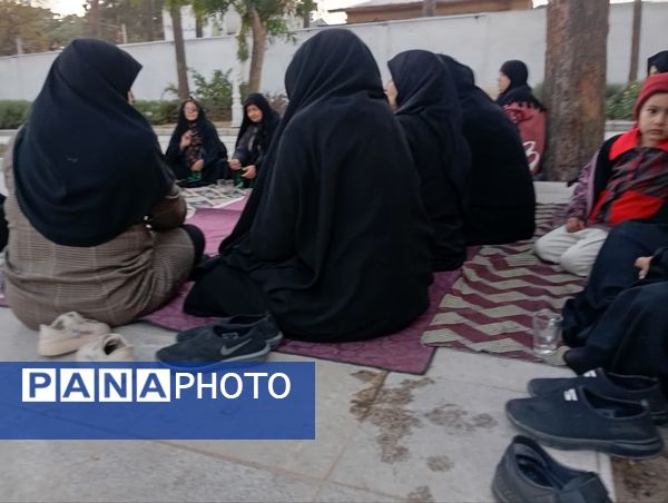 برگزاری ختم صلوات در پارک بانوان قائم شهرستان کاشمر