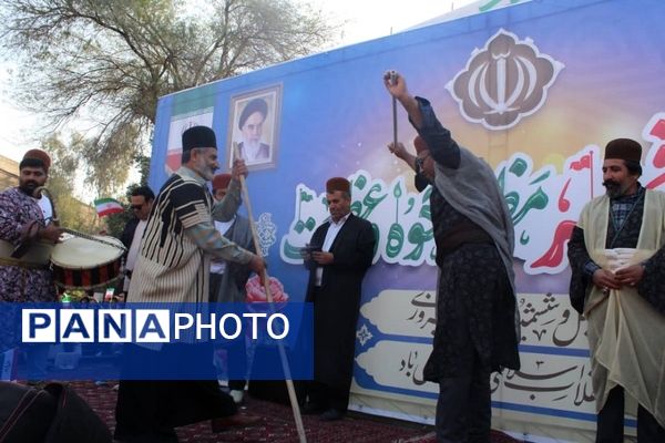 همبستگی و اقتدار خوزستانی‌ها در راهپیمایی 22 بهمن