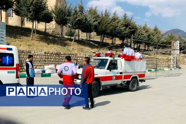 استقرار جایگاه پست شبانه‌روزی طرح ملی فاخر در ورودی شهرستان بانه