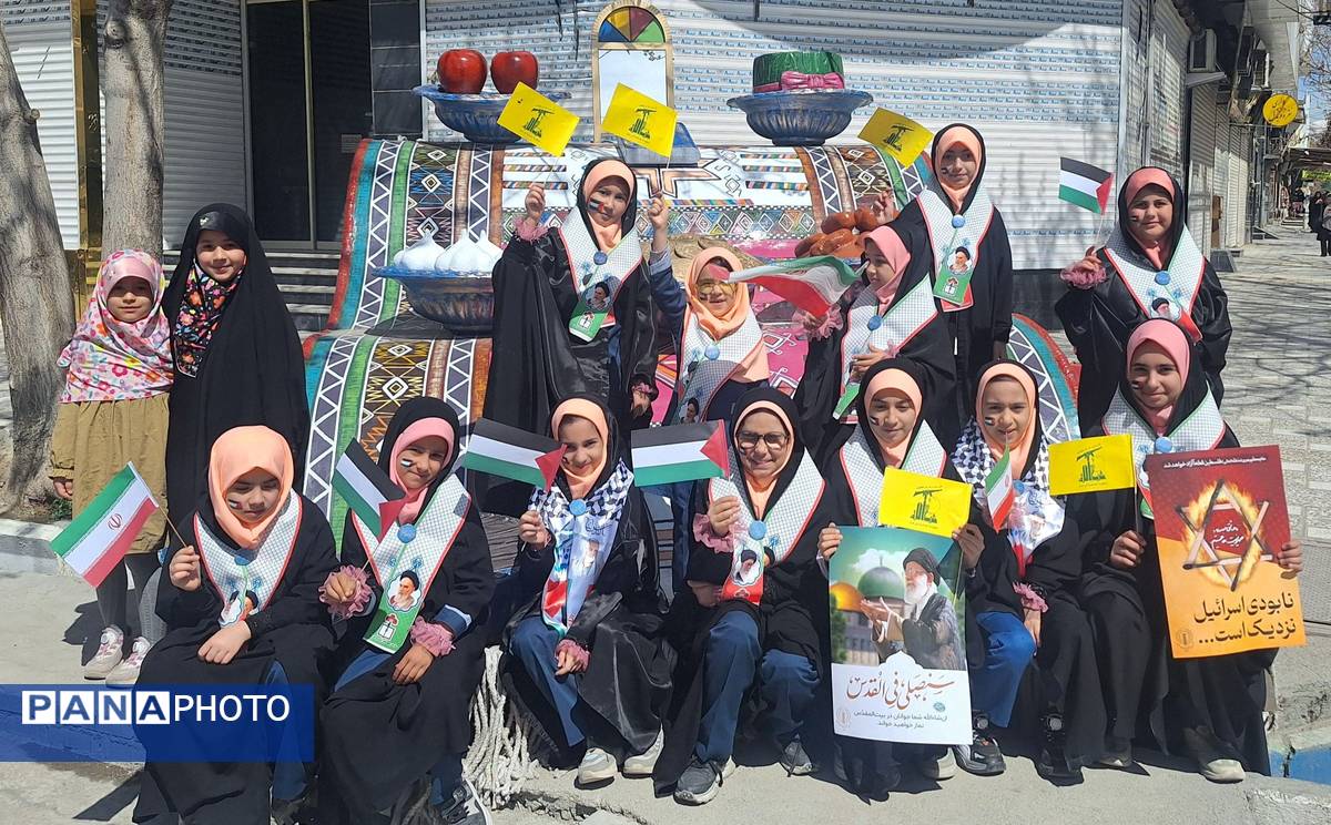 راهپیمایی روز جهانی قدس در شیروان