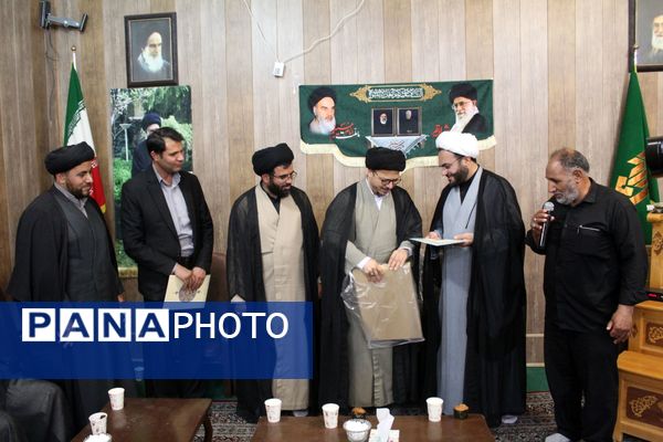 آیین سنگرسپاری رئیس اداره تبلیغات اسلامی شهرستان سامان