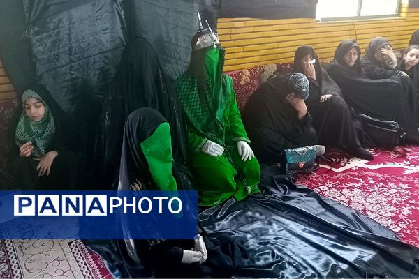 برگزاری مراسم شهادت دردانه حضرت اباعبدالله الحسین در شهرستان فیروزکوه