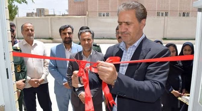 نمایشگاه "خوان هفتم" در دبیرستان دخترانه شهید زینلی بهاباد گشایش یافت