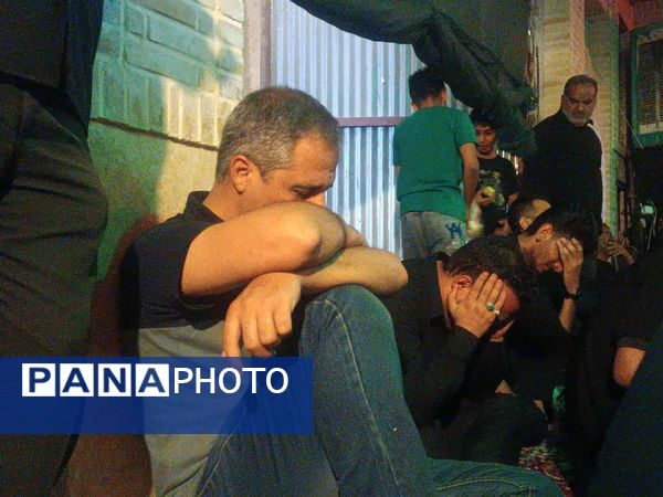 شب پنجم عزاداری در هیئت انصارالحسین نیشابور 