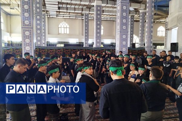  برگزاری مراسم سوگواره احلی من العسل در امامزاده حضرتین شهرستان قدس