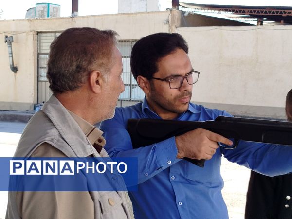 مسابقه تیر اندازی کارکنان اداره آموزش و پرورش کاشمر