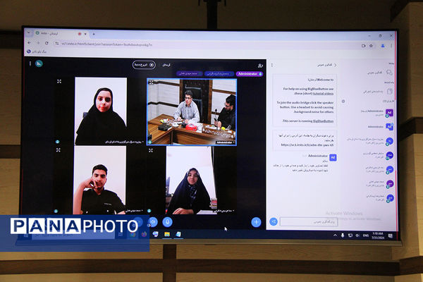 گفت‌وگوی صمیمی مدیرعامل خبرگزاری پانا با دانش‌آموزخبرنگاران استان‌ها