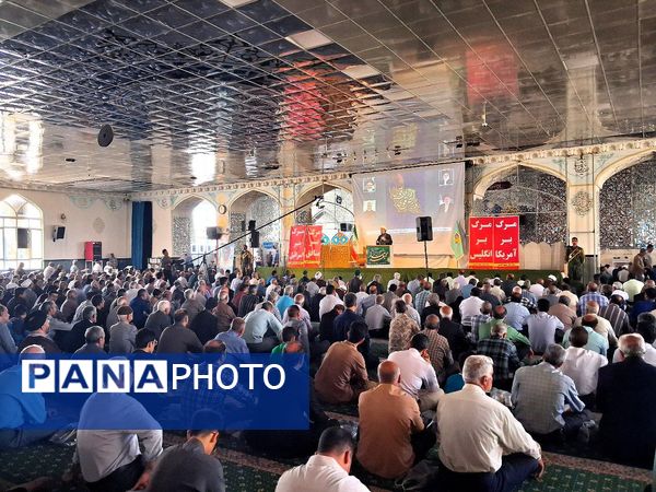 نماز عبادی سیاسی جمعه در شهرستان کاشمر 