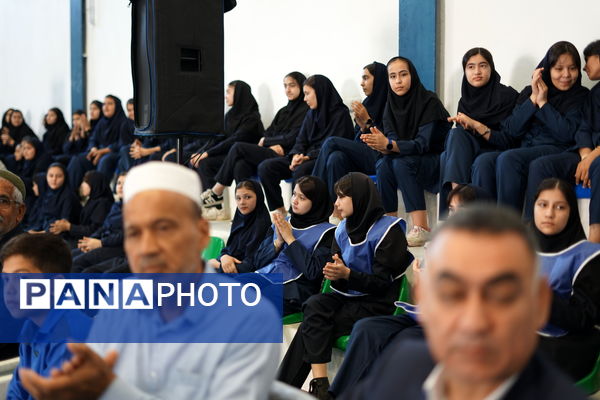 آیین متمرکز کشوری المپیاد ورزشی درون مدرسه‌ای در آق قلا 