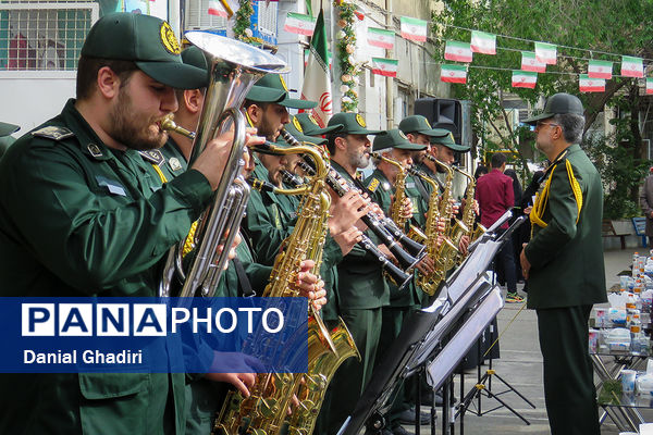 مراسم گلباران محل شهادت استاد شهید مرتضی مطهری 