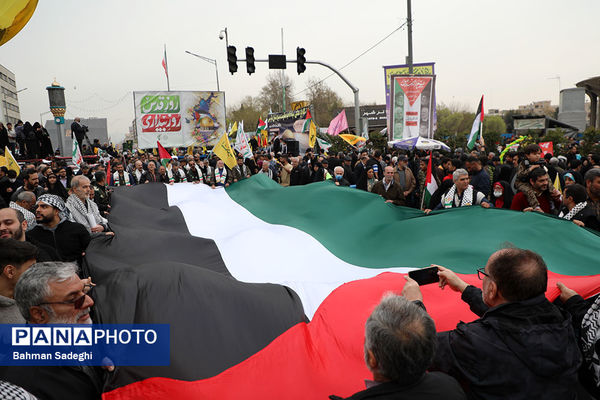 مراسم راهپیمایی روز قدس در تهران