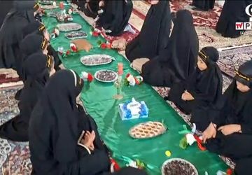 مراسم سوگواری و عزاداری حضرت رقیه(س) در شهر دیباج
