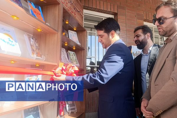 زنگ کتابخوانی و همایش کتاب و کتابخوانی در دبیرستان ابوریحان بیرونی نیشابور