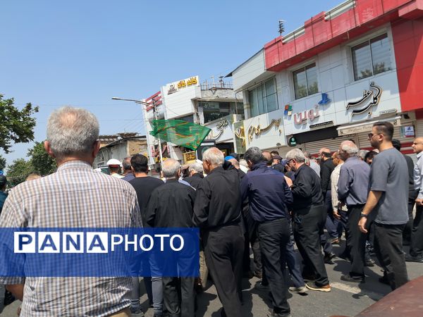 تشییع پیکر شهید پارسا شکوهی در قائمشهر