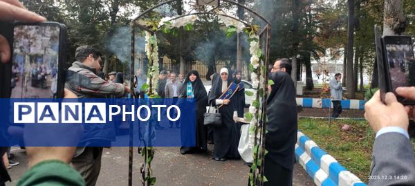 اعزام دانش‌آموزان دختر گیلانی به سفر حج