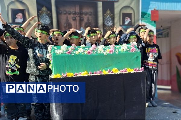 نوای فاطمی در مدارس پیشوا طنین‌انداز شد