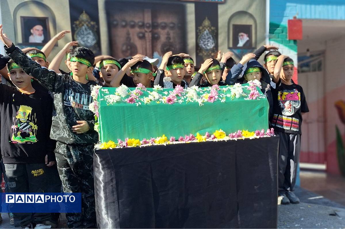 نوای فاطمی در مدارس پیشوا طنین‌انداز شد