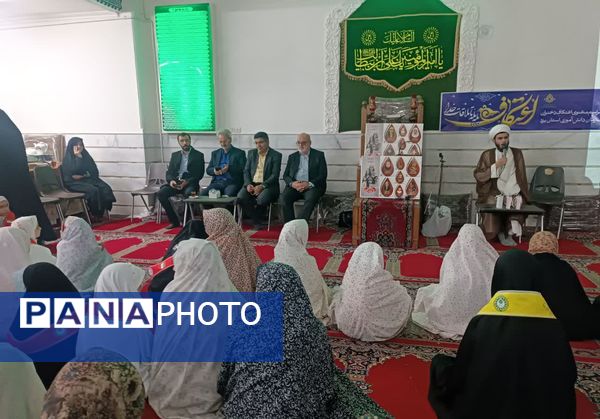 مراسم شب شعر ایرانمهر در اعتکاف دانش‌آموزی مسجد شیخداد یزد 