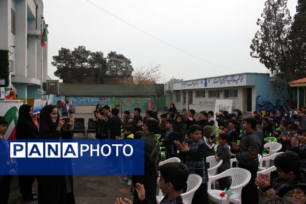  افتتاح جشنواره «امید فردا» در مدرسه شاهد ده دی ورامین