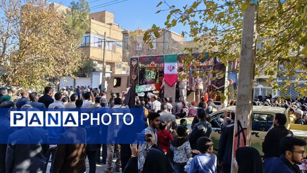  بدرقه باشکوه شهید خوشنام دفاع مقدس در سرخس