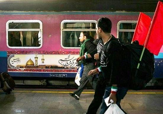 ۱۰۵ هزار زائر با قطار به شلمچه رسیدند