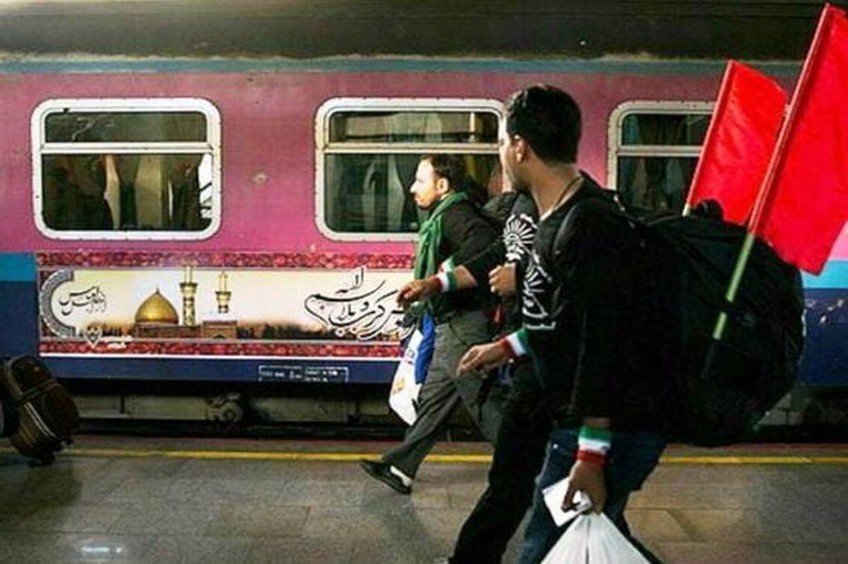 ۱۰۵ هزار زائر با قطار به شلمچه رسیدند