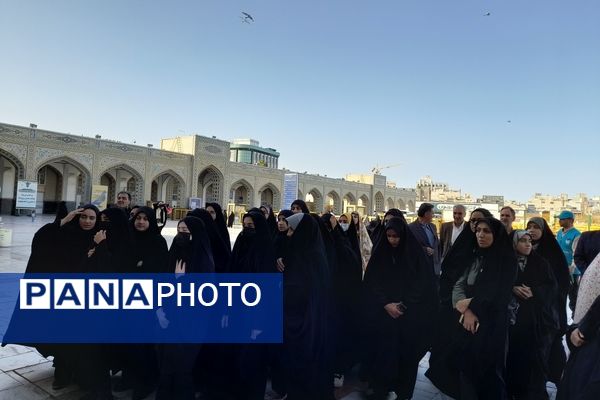 اولین روز اقامت دانش‌آموزان دبیرستان‌‌دخترانه‌‌‌‌غیاثی در مشهد مقدس 