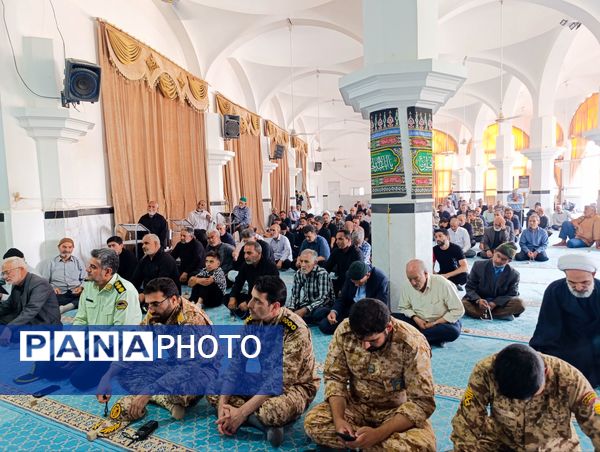 نماز عبادی سیاسی جمعه در شهرستان خلیل آباد 