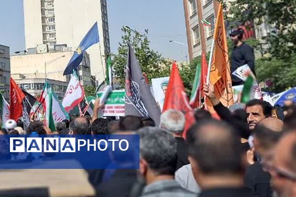 تشییع پیکر شهدای اقتدار در تهران ایران