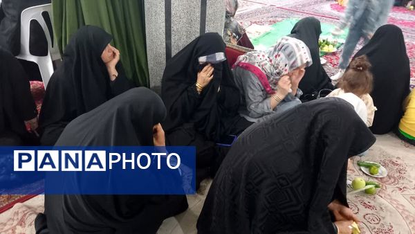 مراسم شهادت دبیر کل حزب الله لبنان در مسجد امام سجاد(ع) قائمشهر