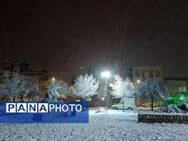 ورود باشکوه زمستان به نیشابور 