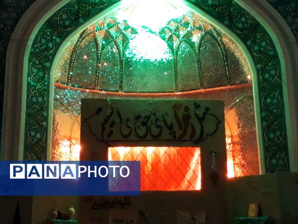 عزاداری دهه دوم فاطمیه در تکیه ابوالفضلی 