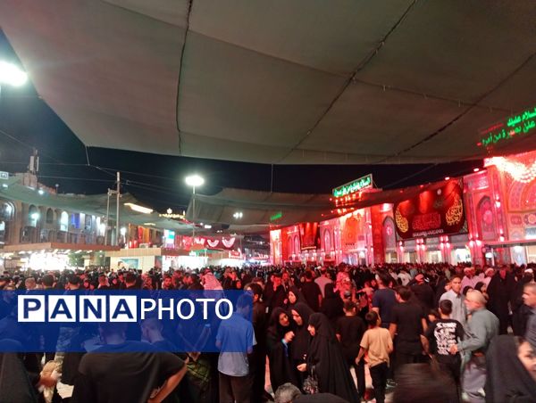 حرکت کاروان پیاده شهدای شهرستان خانمیرزا در اربعین حسینی