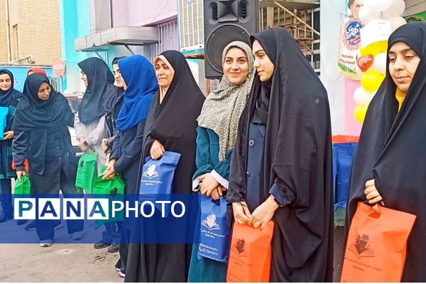 جشن میلاد حضرت فاطمه زهرا (س) در مدارس کهریزک 