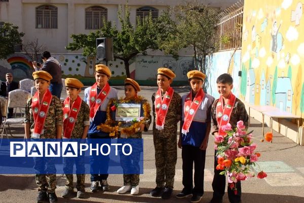 افتتاح پایگاه بسیج دانش‌آموزی در هنرستان سوره زنجان