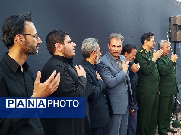 بازدید مسئولان بسیج کاشمر از هیئت دانش آموزی انصار المهدی (عج) رهروان شهدا و قاسم بن الحسن 