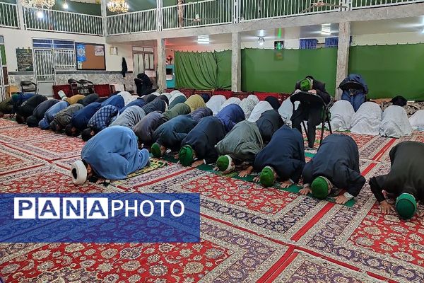 گذری بر اولین روز اعتکاف دانش آموزی سه روز در بهشت، شهر بار نیشابور