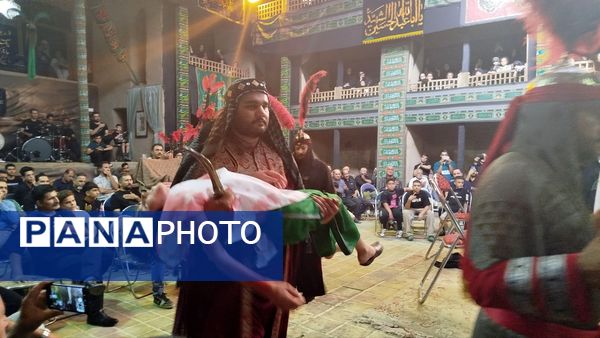 برگزاری تعزیه درحسینیه برغان کرج